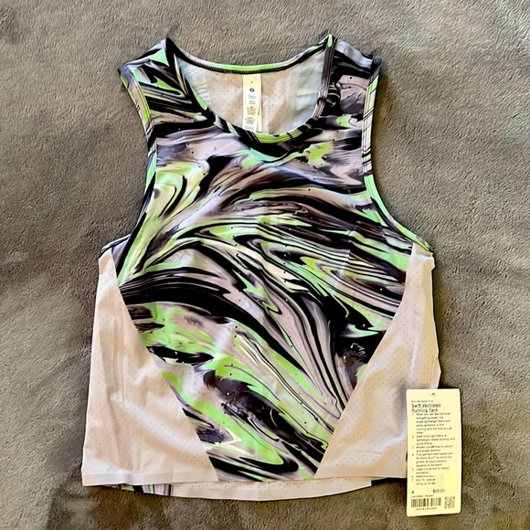 lululemon athletica Tops - Lululemon Swift ventilated running tank NWT 4